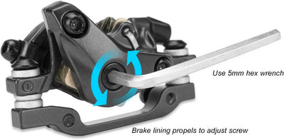 BuyWeek Fahrrad Scheibenbremse Set, Aluminiumlegierung 160mm Rotoren Vorne Hinten Bremssättel Scheib