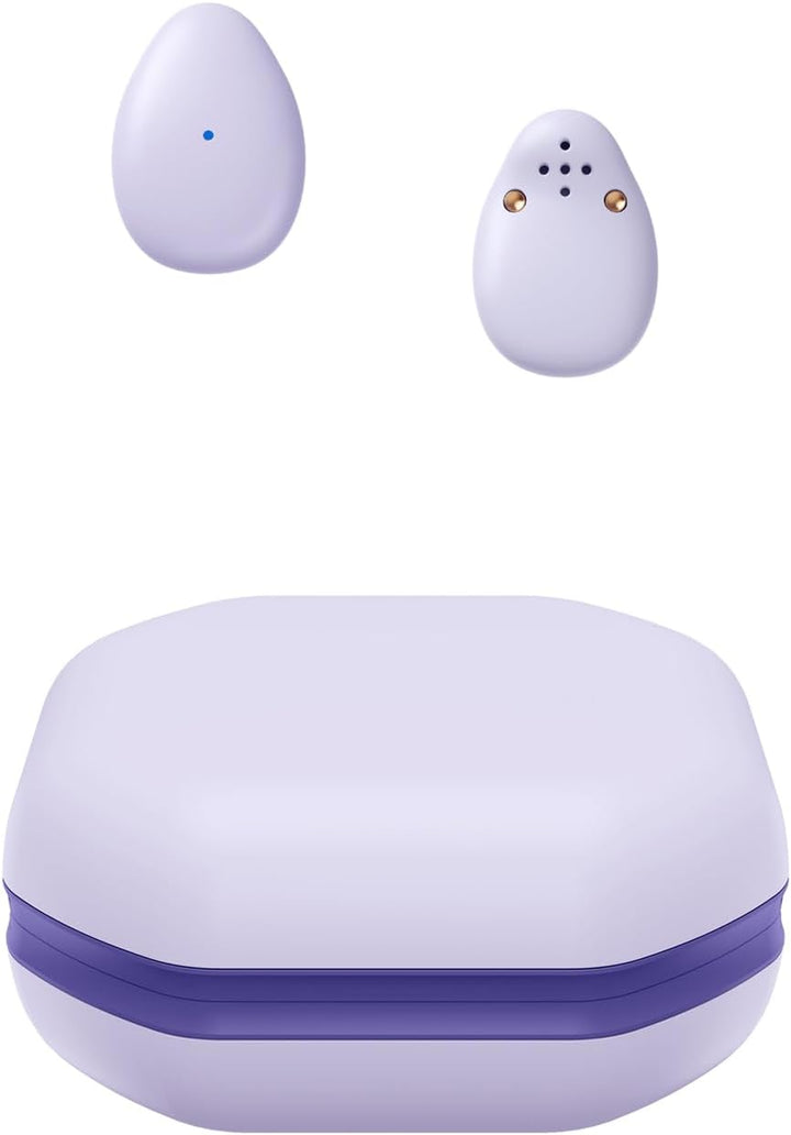 eleror Kabellose Mini-Bluetooth-Ohrhörer, klein/leicht/dünn, für Schlaf/Arbeit/Fitness/Laufen/Drive,