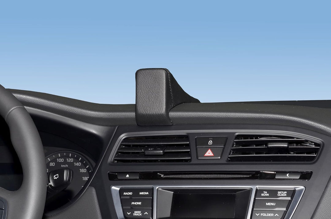 KUDA 5745 Halterung Kunstleder schwarz für Hyundai i20 GB ab 2014 bis 2018, 5745