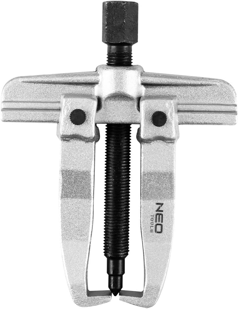 NEO TOOLS 2-Arm Zweiarmiger Abzieher 3 tlg. SET | Lagerabzieher CrV-Stahl Profi | für den Ausbau von
