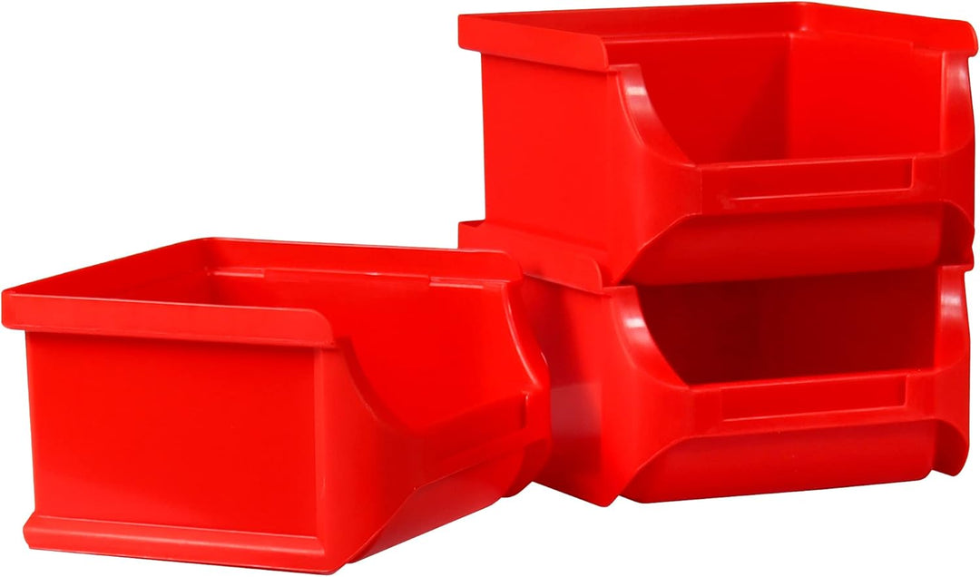 30Stück Allit ProfiPlus Box Stapelbox Sichtbox Gr.1 (rot)