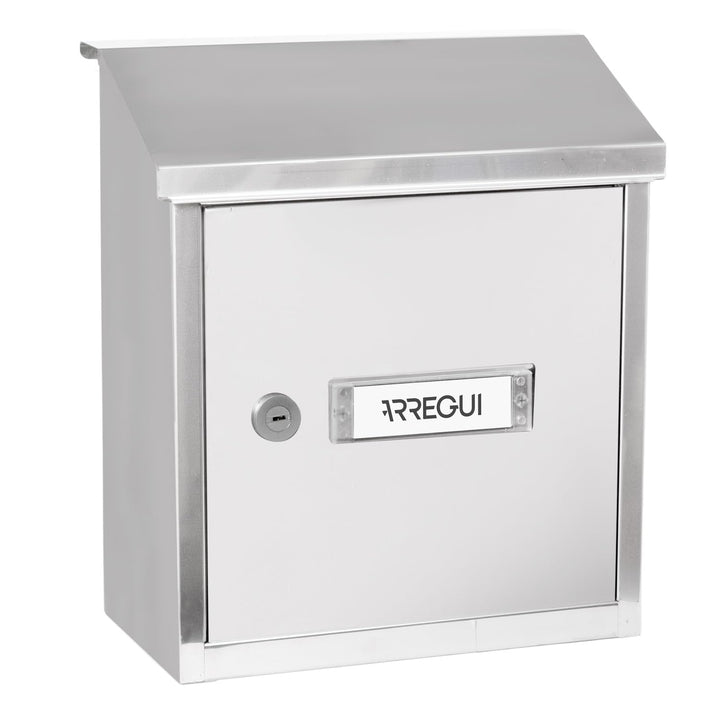 ARREGUI V4097 Durchwurfbriefkasten aus Verzinktem Stahl, kasten in Grösse S(DINA5), Durchwurfkasten