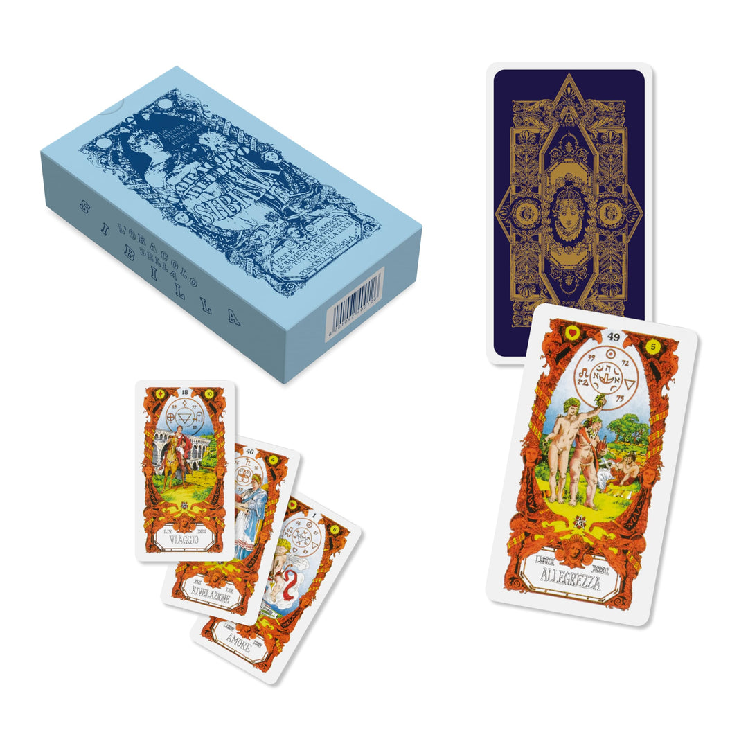 Dal - Das Orakel der Sibylle, original Tarotkarten Deck mit englischen Broschüren, für komplette und