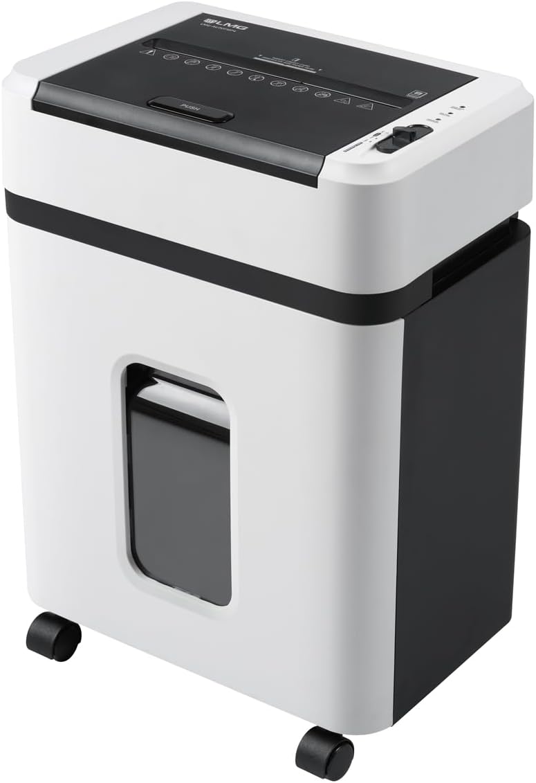 LMG Autofeed Aktenvernichter LMG-AUTO110P4 – Automatischer Papiereinzug 110 Blatt &amp; Manuell 8 Blatt