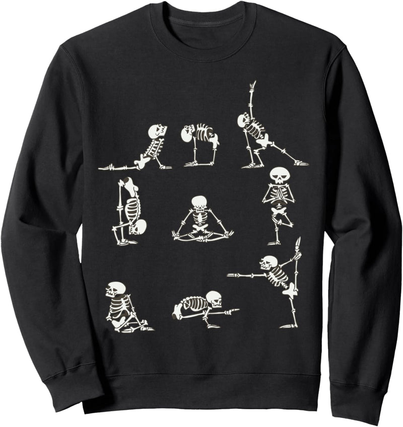 Skeleton Yoga Sweatshirt