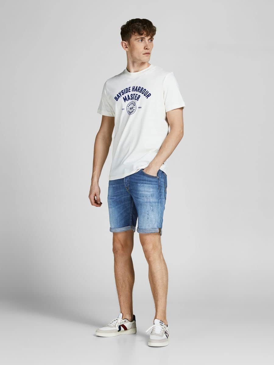 JACK & JONES Herren Shorts XS Blue Denim, XS Blue Denim