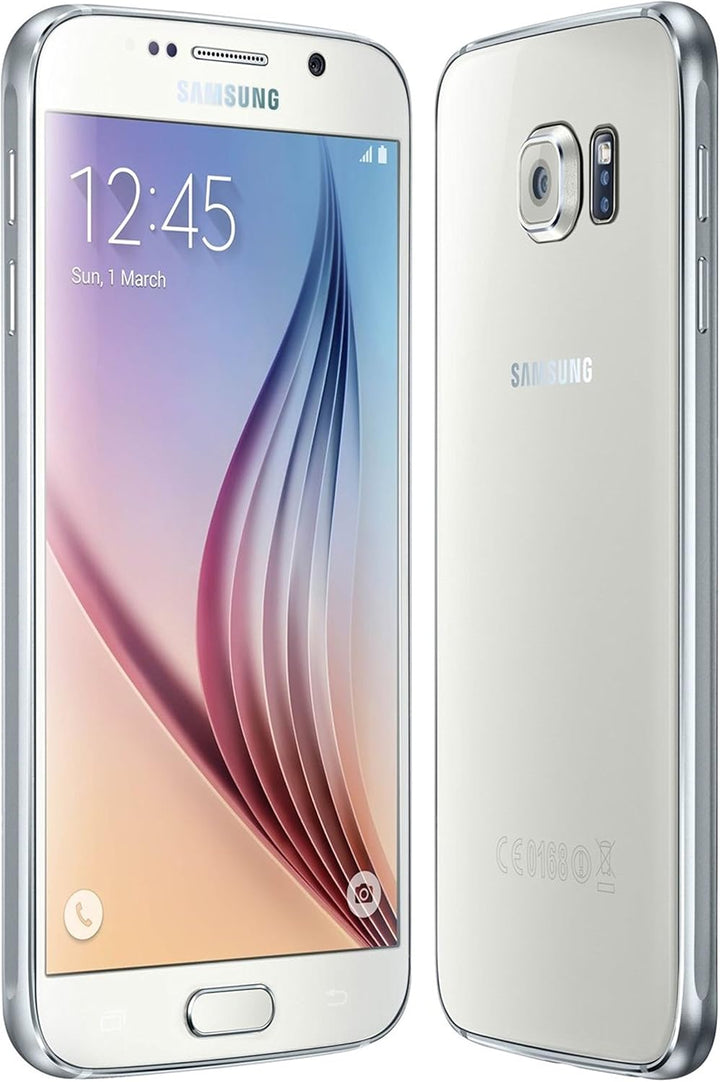 Samsung Galaxy S6 Smartphone simlockfrei, Android, Bildschirm 13 cm (5,1 Zoll), Kamera 16 MP, 32 GB,