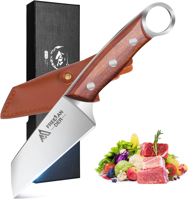 Freelander Scharfes Ausbeinmesser Küchenmesser Fleischmesser, Profi Japanisches Messer Kochmesser Ha