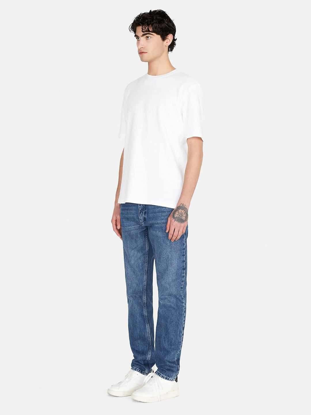 Sisley Men's Trousers 4T8KSE015 Jeans, Blue Denim 902, 34