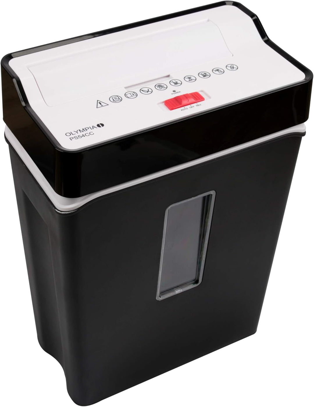 Olympia PS 54 CC Profi Aktenvernichter (mit Partikelschnitt, Sicherheitsstufe P4, Kreditkarte, 8 Blä