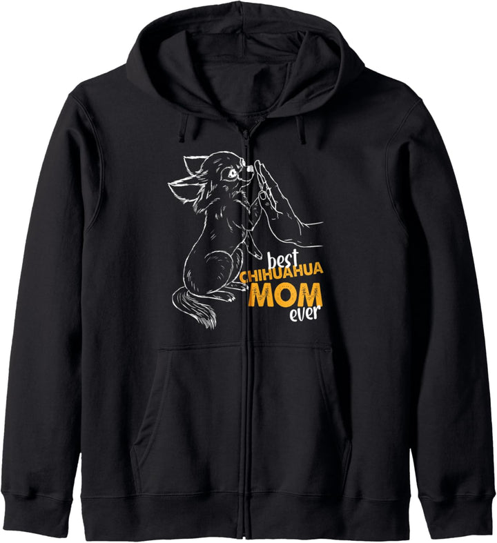 Best Chihuahua Mom Ever Chihuahua Pulli Hunde Mama Chihuahua Kapuzenjacke