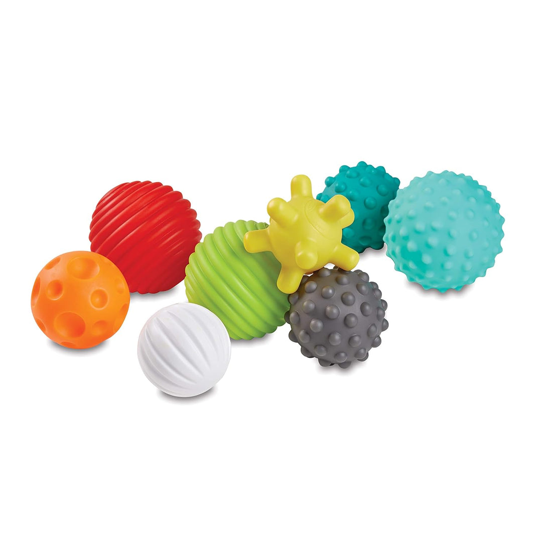 Infantino Sensory Balls Blocks & Buddies - 20-tlg. Set zum sensorischen Entdecken, der Entwicklung d