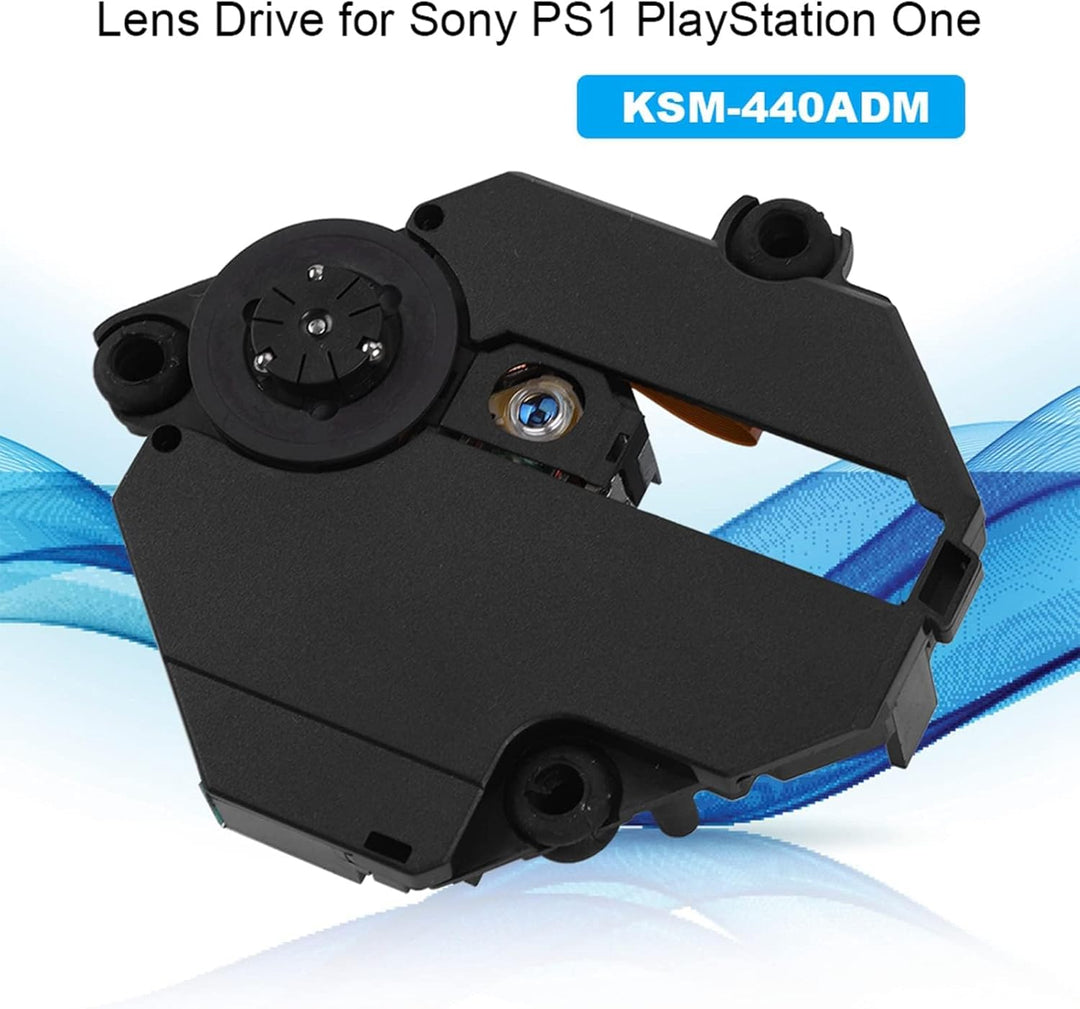 Agatige Objektiv-Reparaturteil für optisches Laufwerk KSM-440ADM, Disc Reader Lens Drive Module für