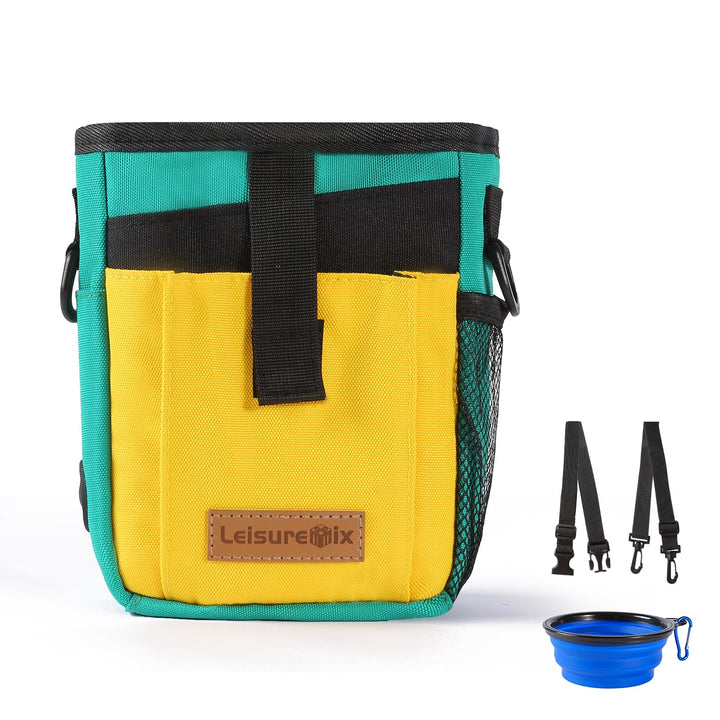 Leckerli-Beutel Leckerlitasche für Hunde zum umhängen, Gassi Tasche Bauchtasche Hundetraining wasser