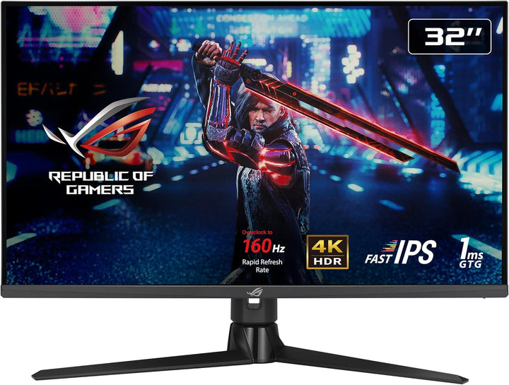 ASUS ROG Strix XG32UQ - 32 Zoll 4k UHD Gaming Monitor - 160 Hz, 1ms GtG, Freesync Premium Pro & G-Sy