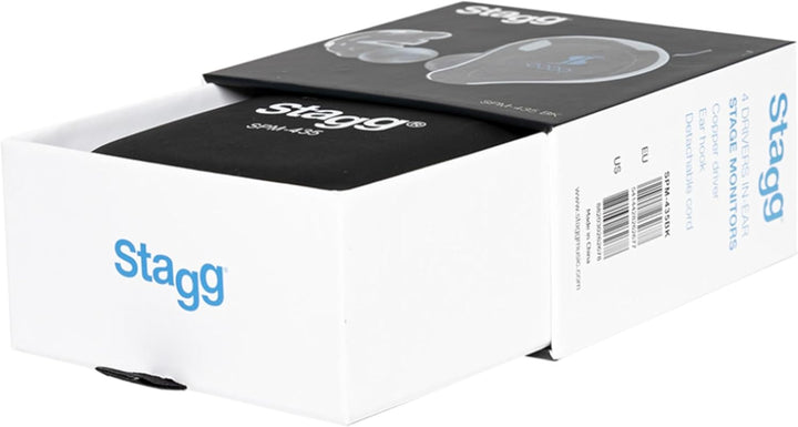 Stagg SPM-435 BK - 4-Treiber In-Ear Ohrhörer