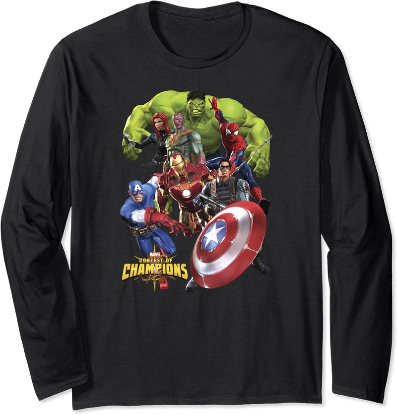 Marvel Contest of Champions Team Avengers Langarmshirt