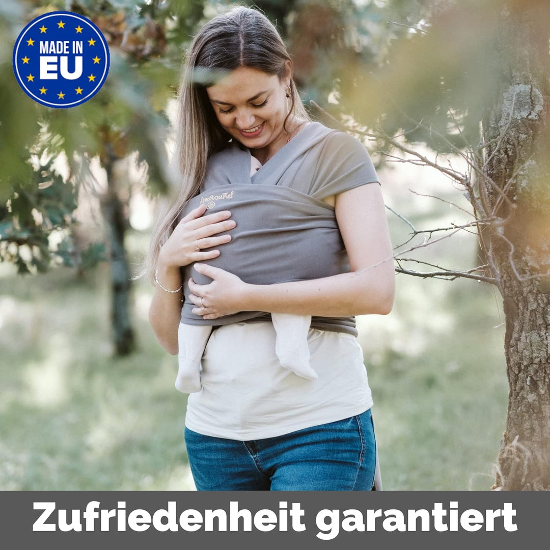 Amarsupiel|Elastisches, ergonomisches, sicheres und benutzerfreundliches Tragetuch | Babytrage für N
