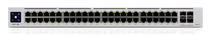 Ubiquiti USW-PRO-48-POE UniFi-Switch, Gen2, 8X PoE ++, 48x Gigabit LAN, 660W, 4X SFP+ Single