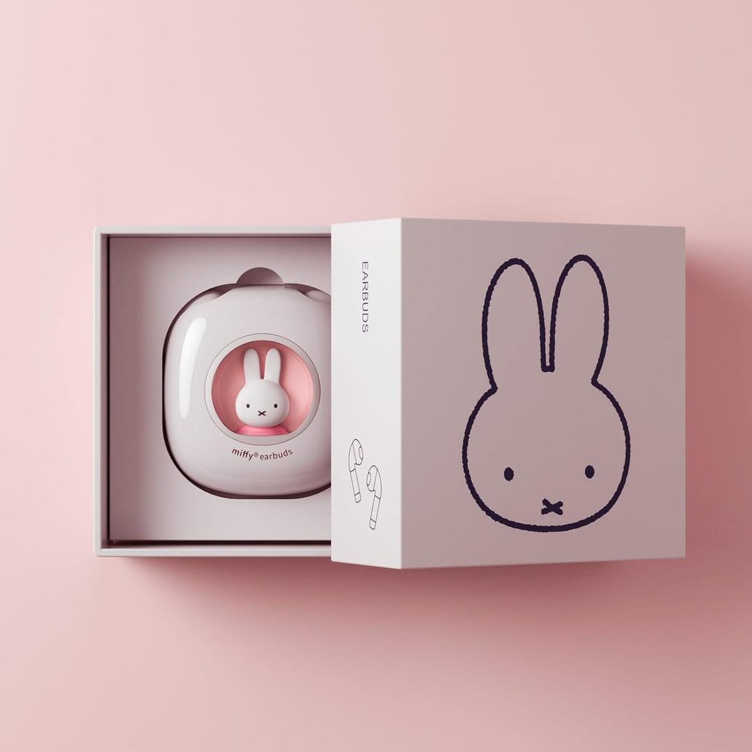 MiPow Miffy Bluetooth Kopfhörer, Kopfhörer Kabellos, Wasserdicht nach IPX5,Touch-Bedienung, Niedlich
