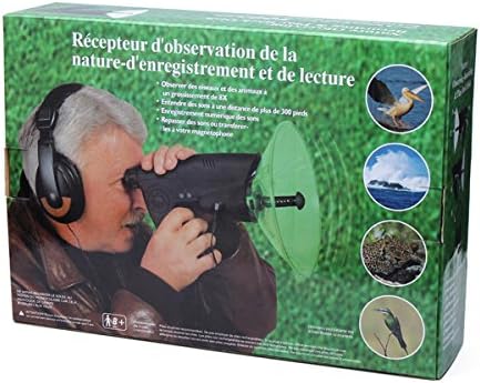 TuToy Beliebtes 8-Zoom-Naturbeobachtungsgerät mit Tonverstärker und Aufnahme- und Wiedergabefunktion