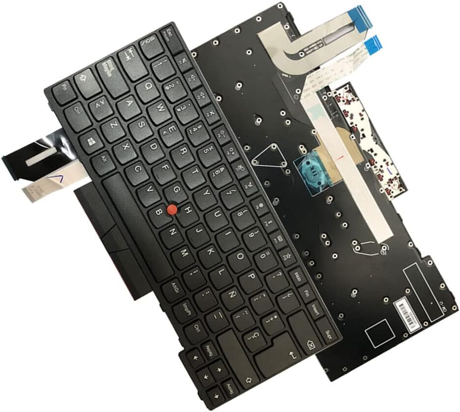 JINTAI Suyitai Tastatur mit Hintergrundbeleuchtung für Lenovo ThinkPad E480 E495 L480 T480s