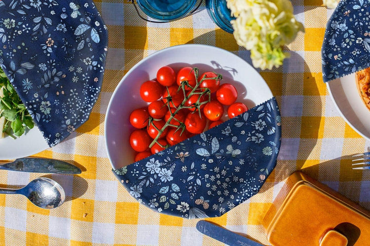 Hanna's Bienenwachstücher 8 Stück Bienenwachstücher für Lebensmittel I Beeswax Wrap I Wachstuch I Wi
