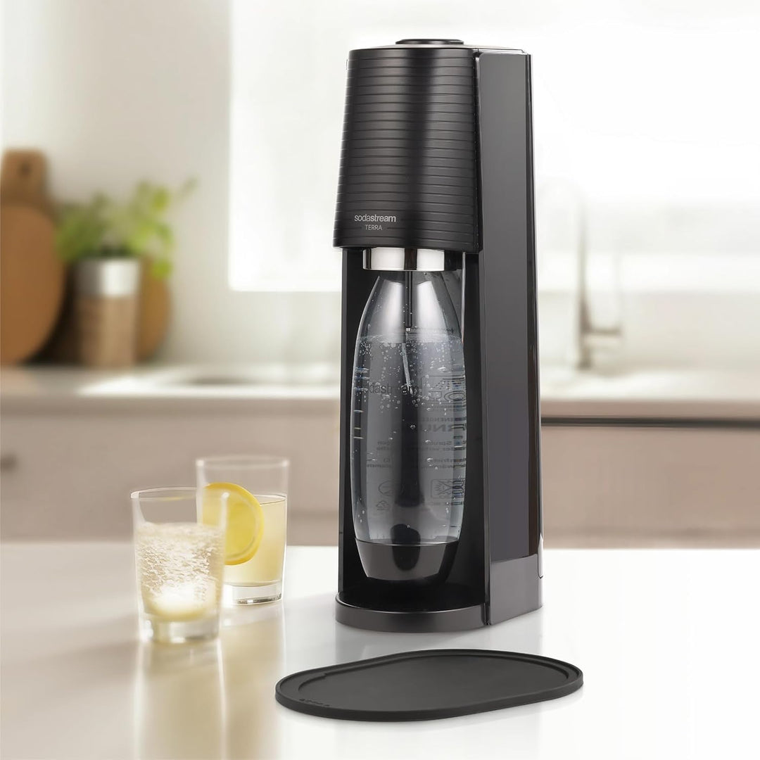 ecooe Silikon Abtropfmatte NUR für SodaStream Terra Trockenmatte Unterlage Abtropfschale Zubehör fü