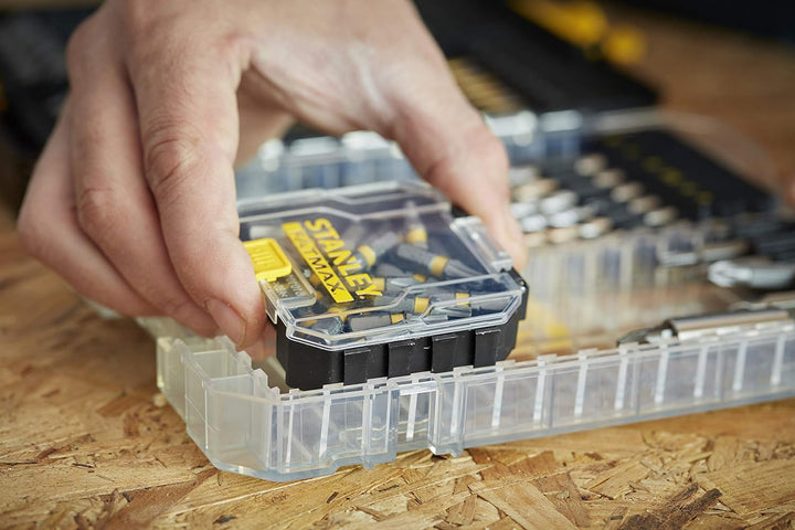 Stanley FatMax 49-tlg. Bit- und Bohrer-Set STA88563 (für viele gängige Anwendungen und Materialien,