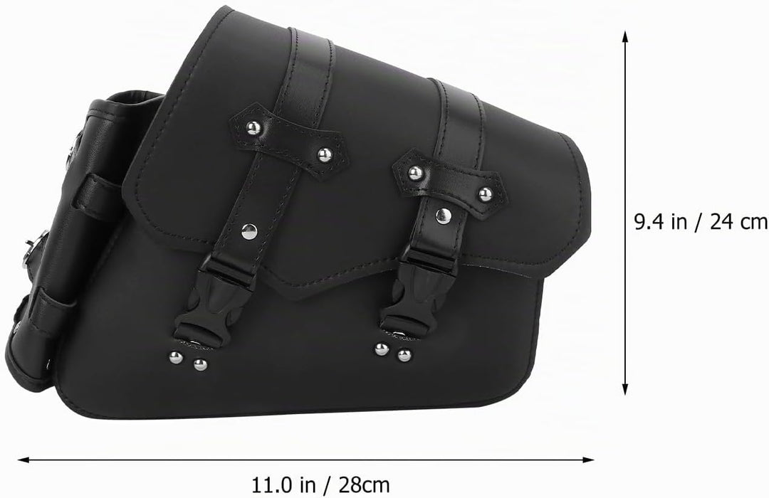 BESPORTBLE Motorradtasche Seitentasche Rechts Motorrad Satteltasche PU Leder Wasserdicht Motorräder