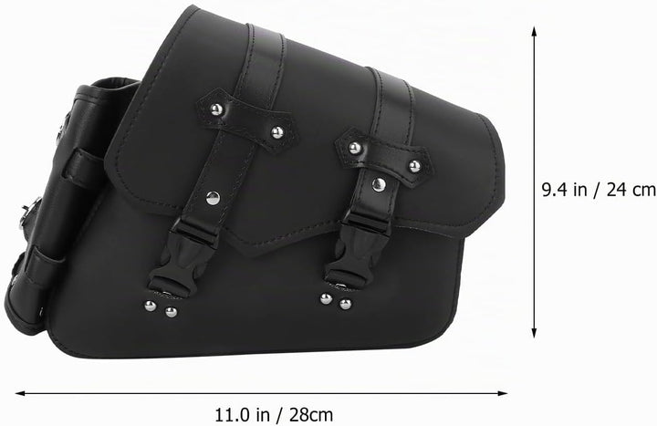 BESPORTBLE Motorradtasche Seitentasche Rechts Motorrad Satteltasche PU Leder Wasserdicht Motorräder
