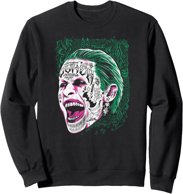 Suicide Squad Joker Prince Portrait Sweatshirt
