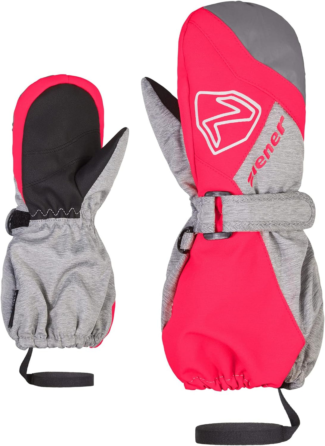 Ziener Unisex Baby Laurus Mitten Ski-Fäustling/Winter | wasserdicht, Lange Stulpe, reflektierend 92c