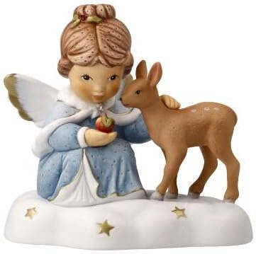 Goebel Engelfigur Ich Pass auf Dich auf - Winterengelchen Nina & Marco