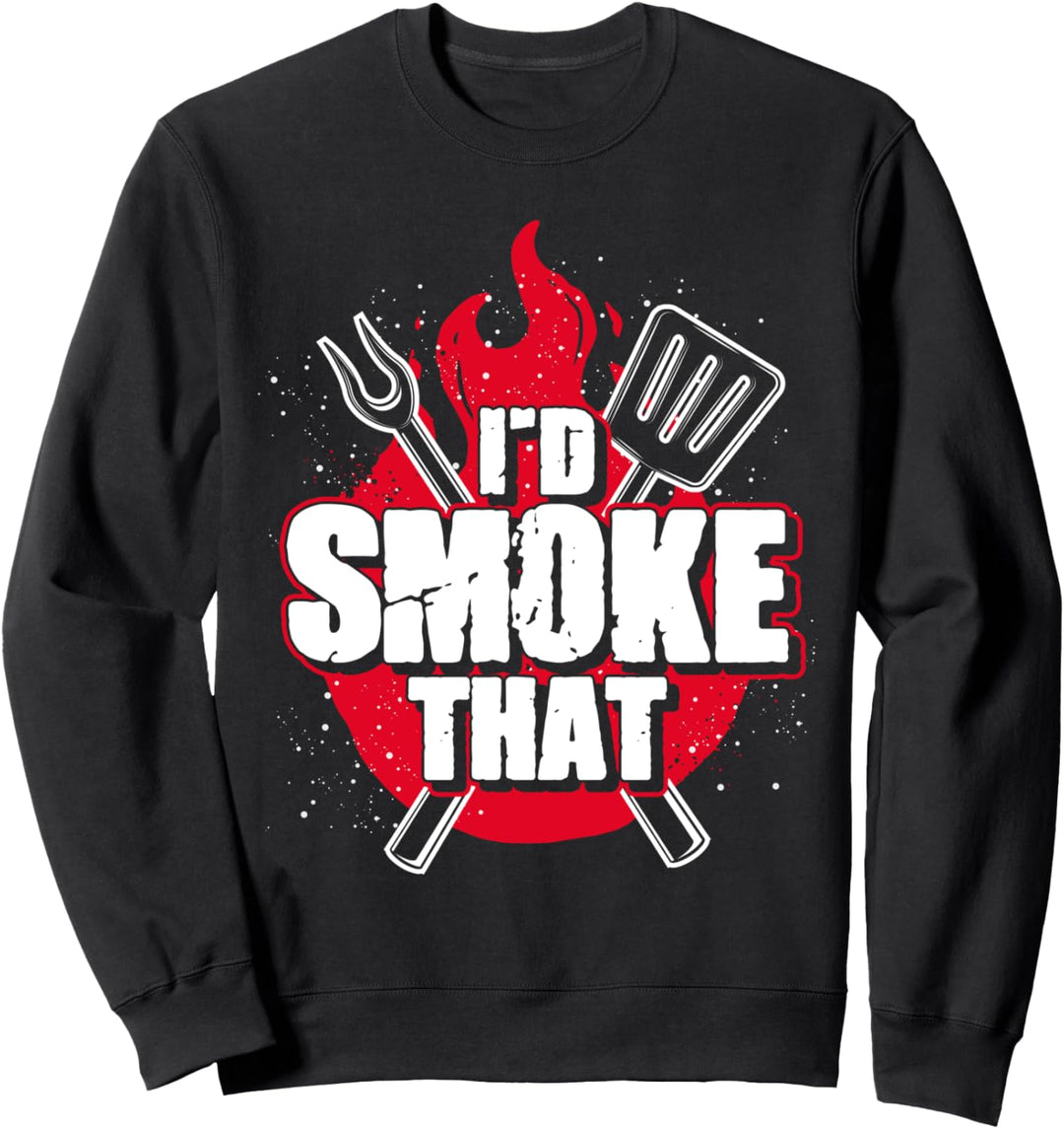 Barbecue Grillmeister Grillparty Lustiges BBQ Grillen Sweatshirt