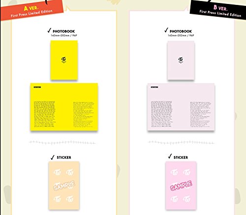 TWICE Special Album - TWICECOASTER : LANE 2 [ A Ver. ] CD + Photo book + Sticker + Photo card + FREE