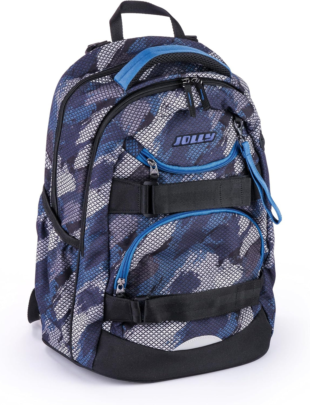 JOLLY Next Generation Rucksack, 8-teilig, verstellbare Schultergurte und Brustgurt, zwei grosse Fäch