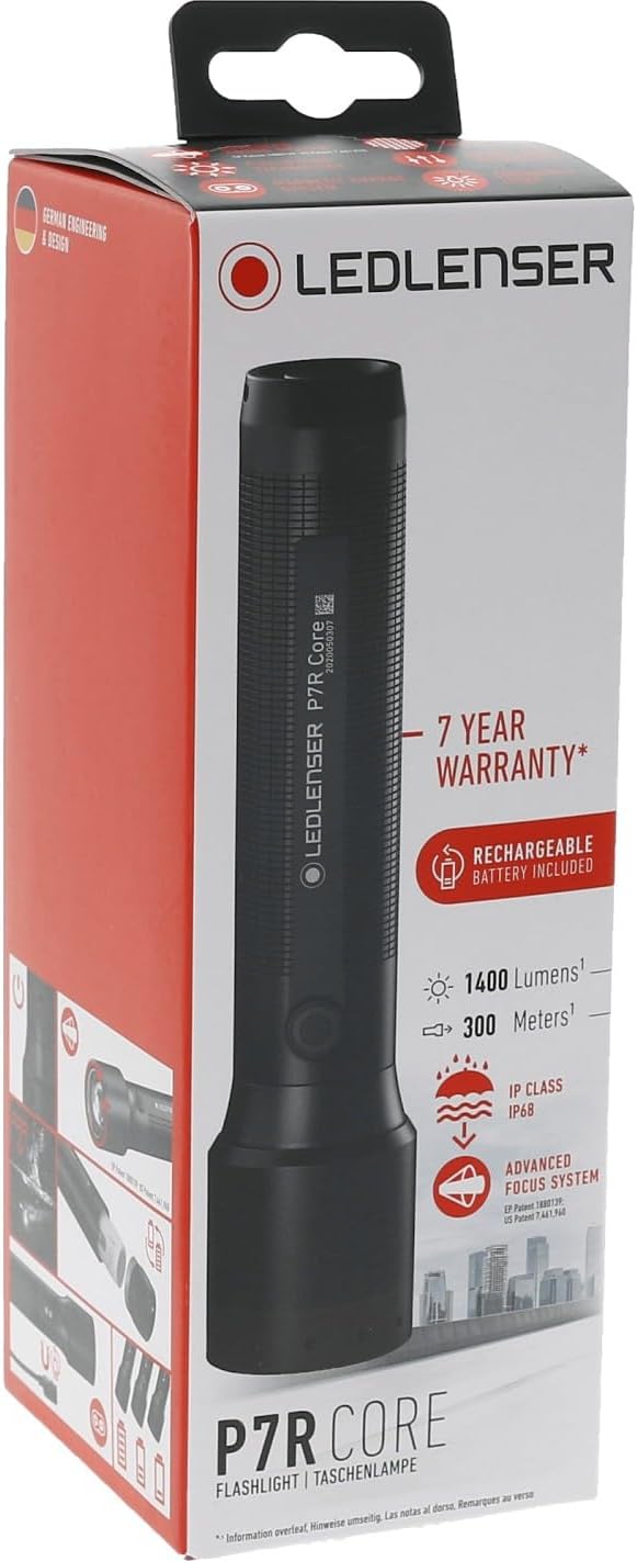 Ledlenser P7 R Led Lenser P7r, schwarz, S