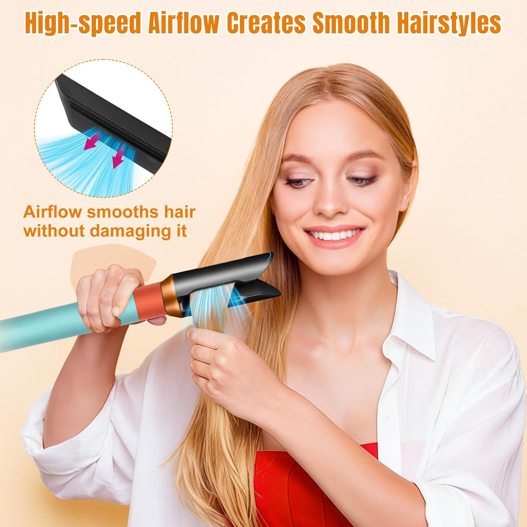 Lockenstab-Glättungsdüse für Dy-son Airwrap HS01 HS05 HS08, Glättungsdüse glättet und stylt das Haar