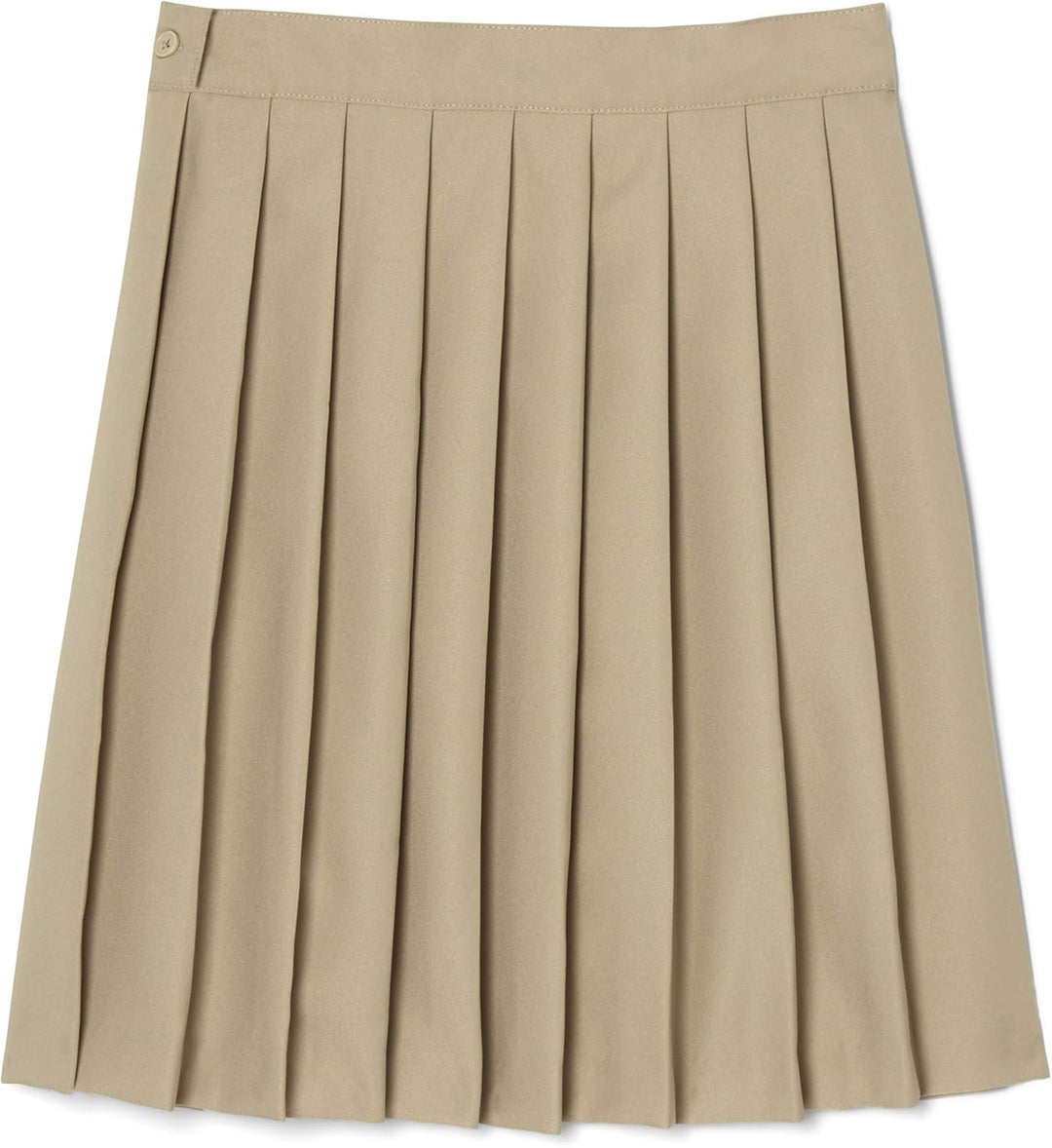 French Toast Girls Size' Pleated Skirt, Khaki, 10.5 Plus