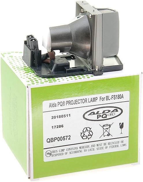 Alda PQ-Premium, Beamerlampe/Ersatzlampe kompatibel mit BL-FS180A, SP.85E01G.001 für OPTOMA DV11, MO