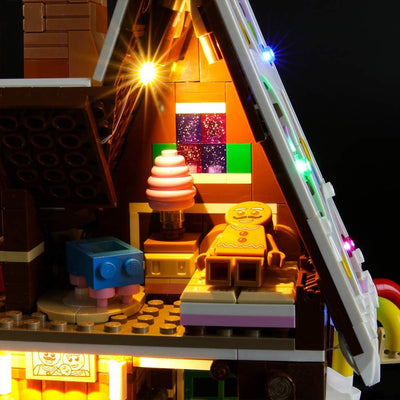 LIGHTAILING Licht-Set Für (Creator Lebkuchenhaus) Modell - LED Licht-Set Kompatibel Mit Lego 10267(M