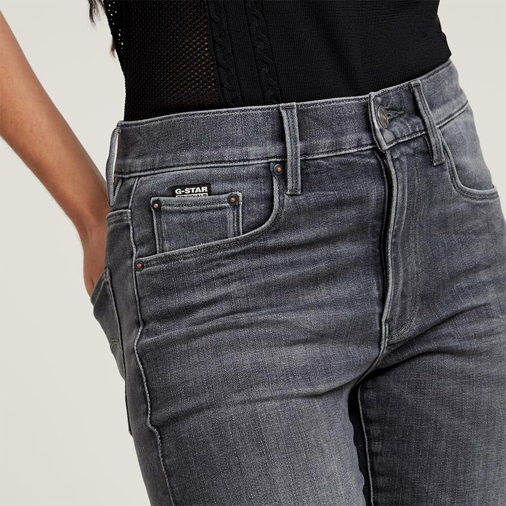 G-Star Damen Jeans 23W / 30L Schwarz (Faded Black Magnet D05175-a634-c239), 23W / 30L Schwarz (Faded