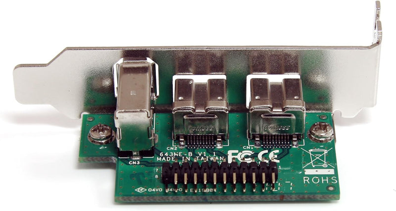 StarTech.com 3 Port 2b 1a 1394 Mini PCI Express FireWire-Kartenadapter