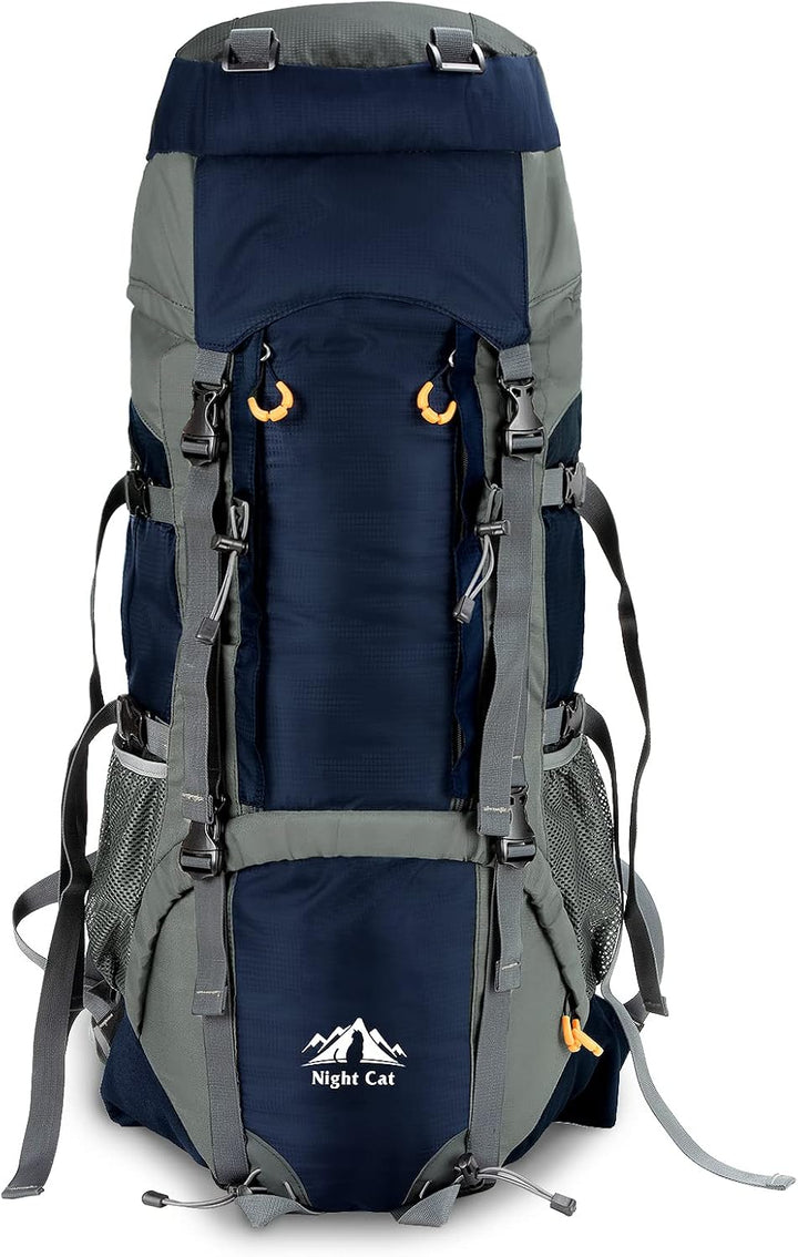 Night Cat Wanderrucksack 70L 90L Rucksack Trekkingrucksack Reiserucksack Herren Damen Atmungsaktiv f