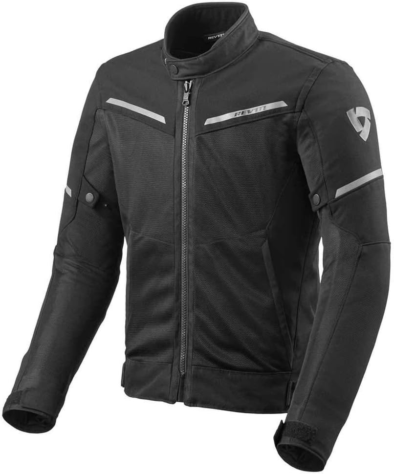 Revit Airwave 3 Motorrad Textiljacke Schwarz L