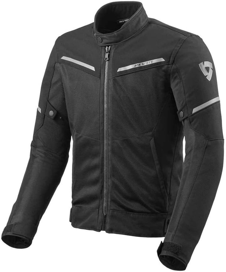 Revit Airwave 3 Motorrad Textiljacke Schwarz L