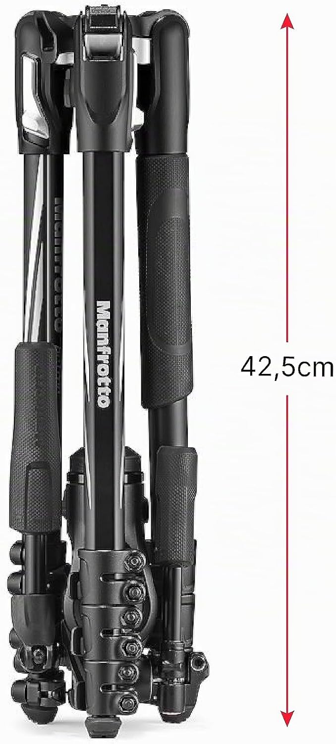 Manfrotto Element MII Kamera-Reisestativ aus Aluminium mit Kugelkopf für Kompaktkameras, CSC, DSLR,