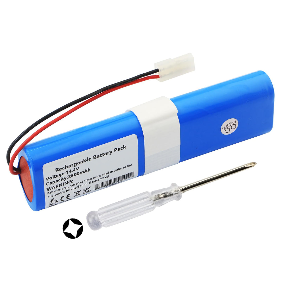 K KYUER 2800mAh Ersatz Akku für Rowenta X-Plorer Serie 75 X-Plorer Serie 75 S+ X-Plorer Serie 95 X-P