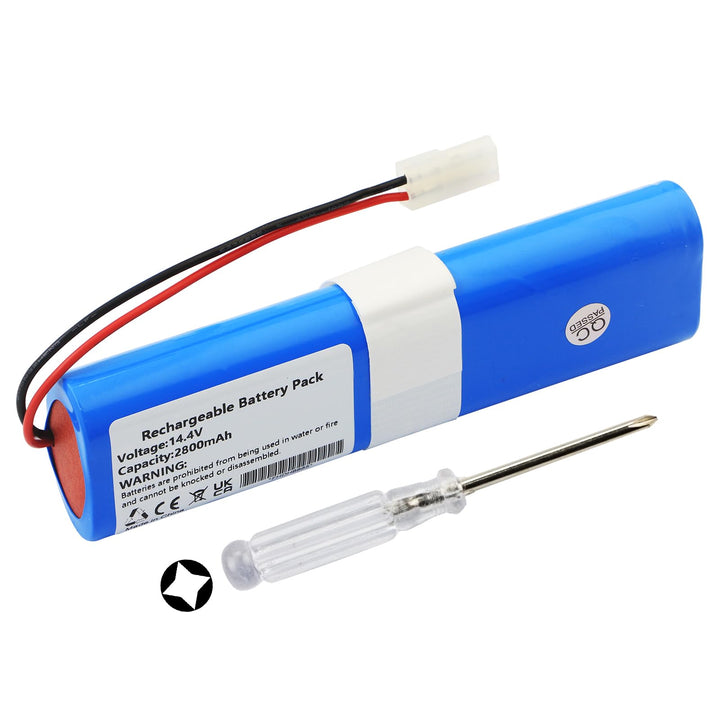 K KYUER 2800mAh Ersatz Akku für Rowenta X-Plorer Serie 75 X-Plorer Serie 75 S+ X-Plorer Serie 95 X-P